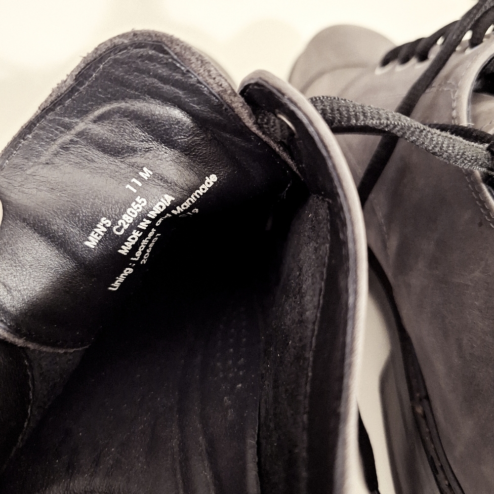 Cole Haan Watson Casual Cap Charcoal Lace-Up Oxfords - Picture 6 of 7